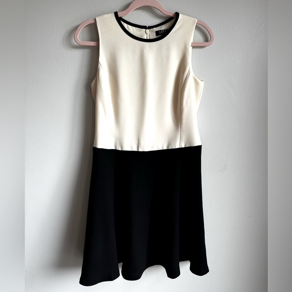 Like new royal Dress cream/ black Ralph Lauren, size 6 - Picture 3 of 9